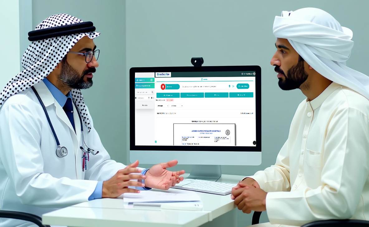 Doctors talking